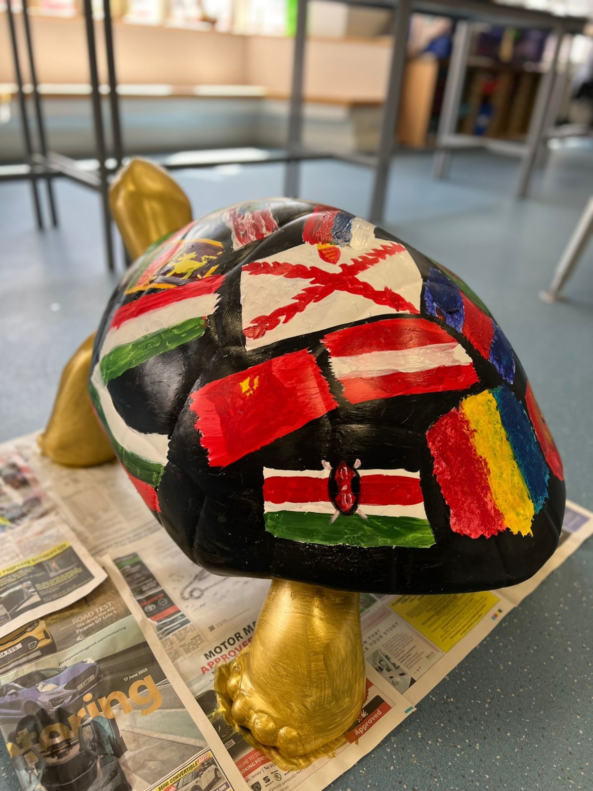 Rouge Bouillon School Durrell Tortoise Takeover